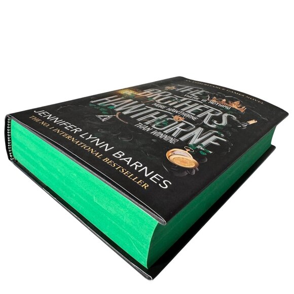 The Brothers Hawthorne Signed HCDJ Book 2023 Jennifer Lynn Barnes Penguin NEW - Picture 14 of 14